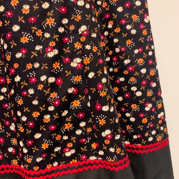 Vintage 70’s - red black - Gunne sax style -
Sleeveless ress size S-M - Picture 8 of 12